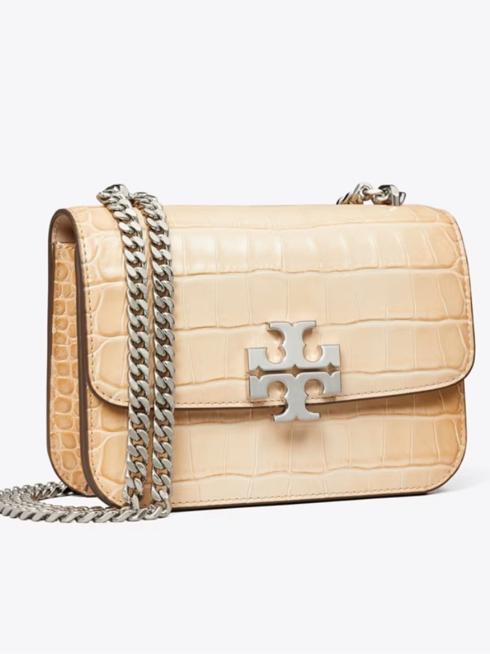 Tory Burch SMALL ELEANOR CROC-EMBOSSED BAG